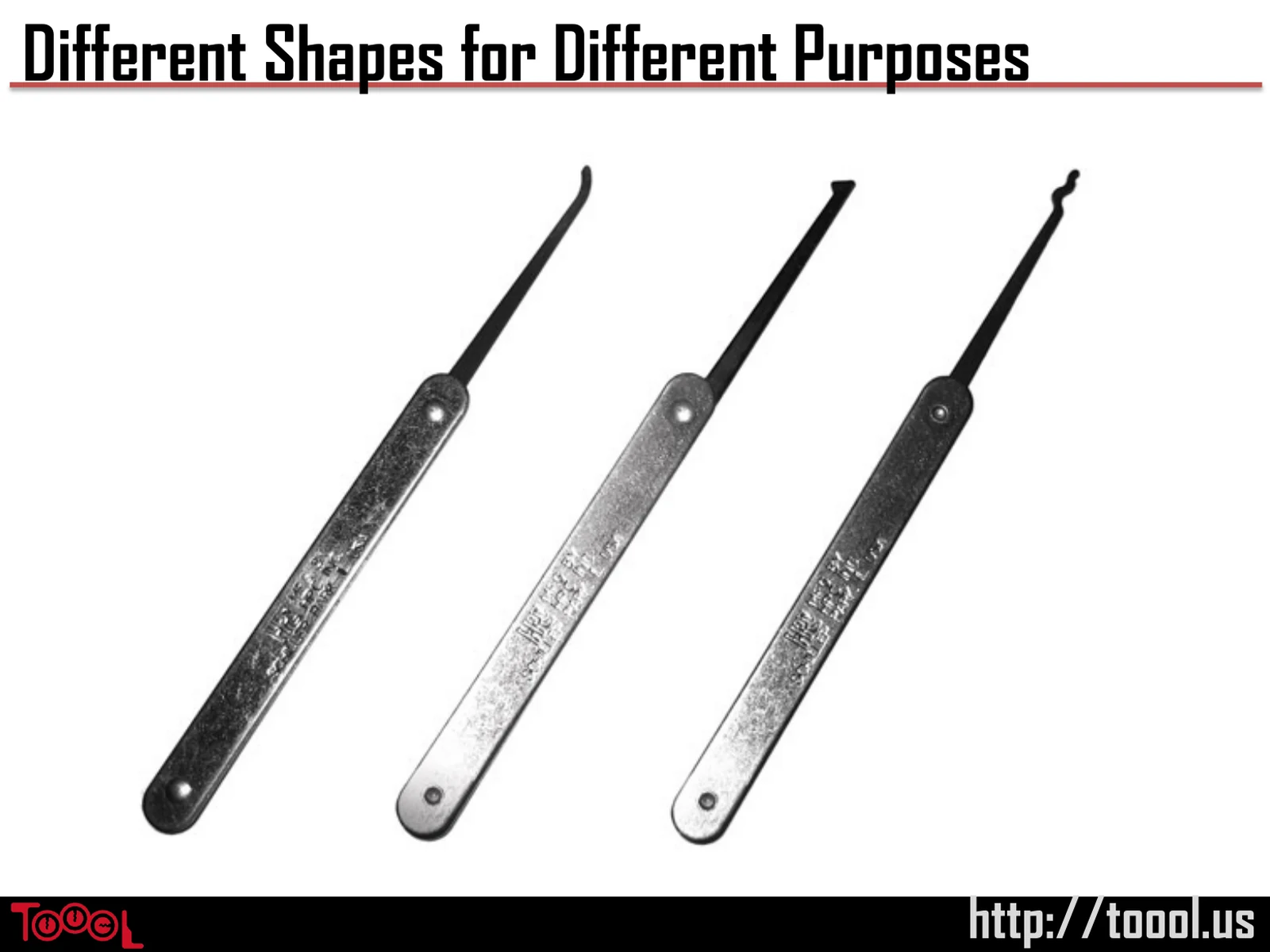 Slide 42: Different Shapes for Different Purposes