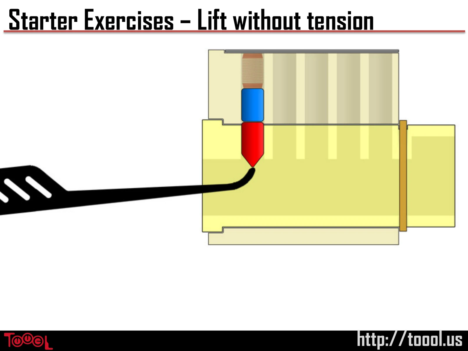 Slide 76: Starter Exercises – Lift without tension