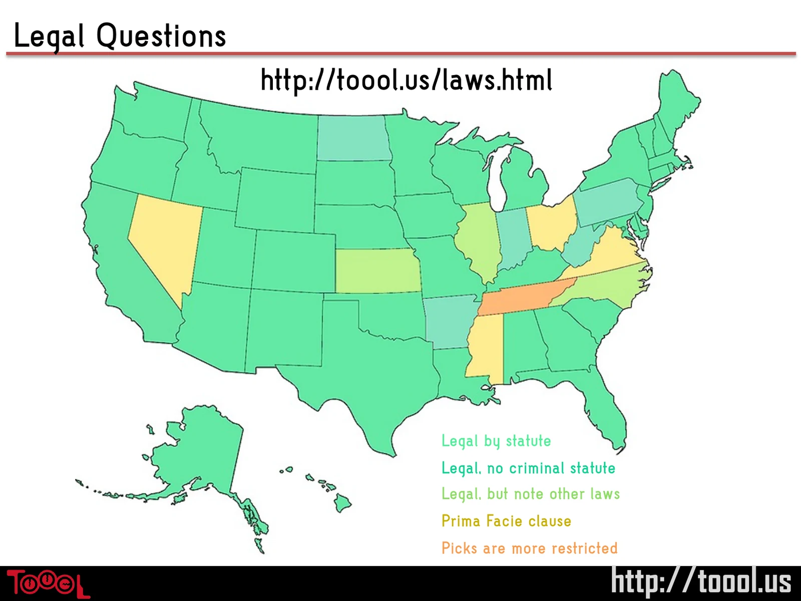 Slide 105: Legal Questions